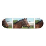 Alert Arabian Horse Skateboard Deck