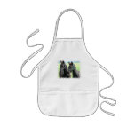 Black Horses Design Children's Apron