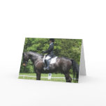 Dressage Show Ring Greeting Card