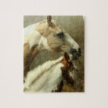 Gray Eventing Horse Puzzle