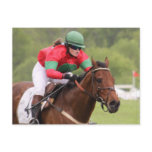 Horse Race Postcard