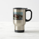 Horses and Show Jumping Stainless Steel Travel Mug