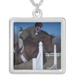 Hunter Jumper Horse Necklace