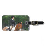 Paint Horse at Show Luggage Tag