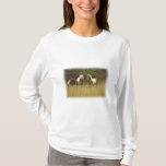 Paint Ponies in Field Long Sleeve Shirt